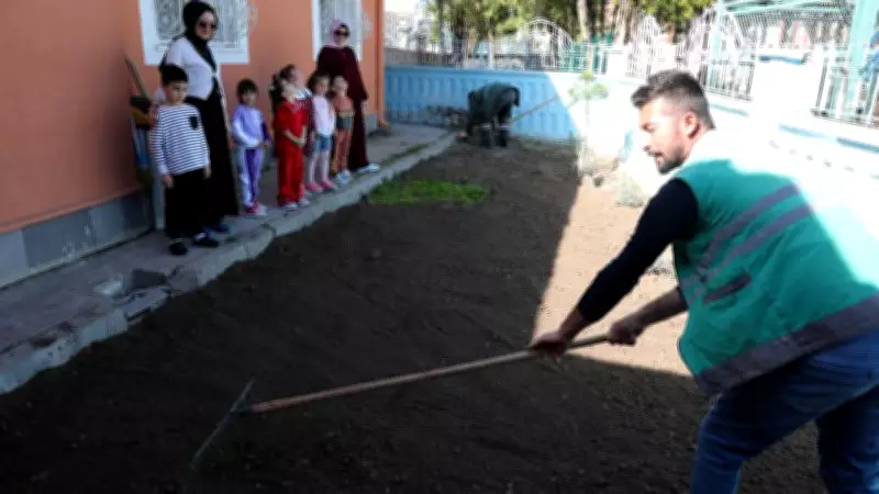 Kocasinan'da 2 Okula Tarım Uygulama Alanı Kuruldu, Öğrenciler Toprakla Buluşuyor