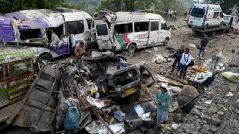 Kolombiya'daki bombalı saldırıda ölü sayısı 20'ye yükseldi