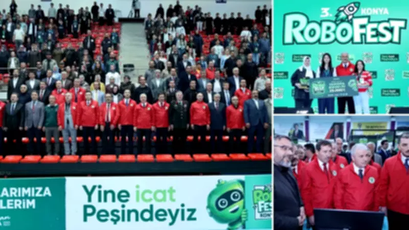 Konya'da Genç Mucitler Robotlarıyla Yarıştı: ROBOFEST KONYA'da Nefes Kesen Mücadele