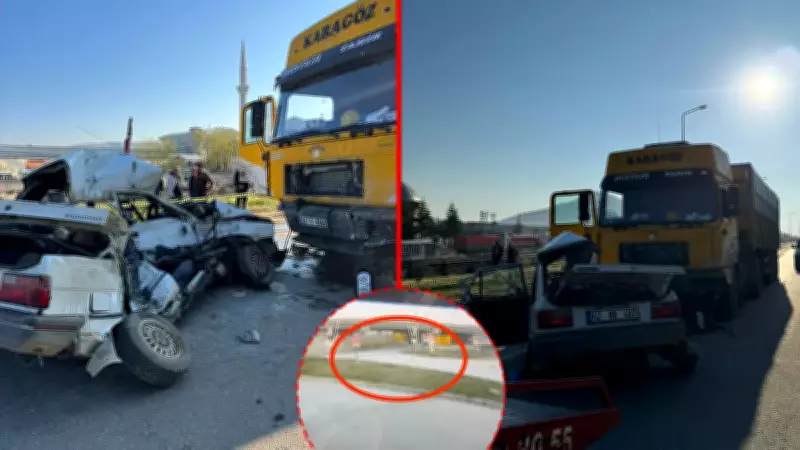 Konya'da TIR Faciası: Otomobili Sürükleyen Kazada Genç Sürücü Hayatını Kaybetti