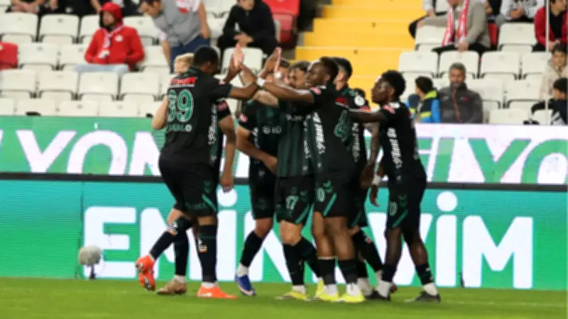 Konyaspor, Antalyaspor'u 2-0 Yenerek Süper Lig'de Galibiyet Serisini Sürdürdü