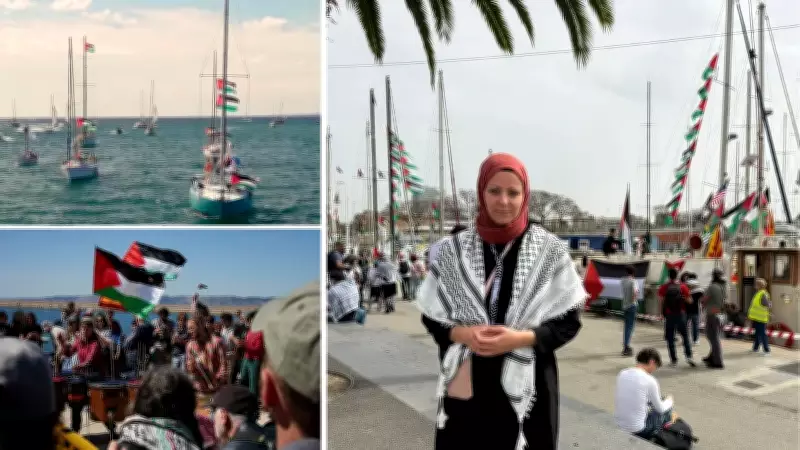Küresel Kararlılık Filosu, Tarihi Gazze Yolculuğu İçin Barcelona'dan Hareket Ediyor
