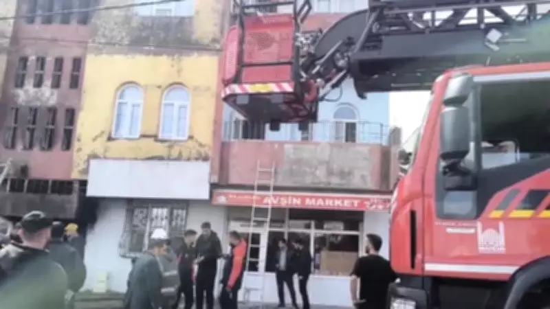 Kızıltepe'de Ev Yangını: Bebek Dahil 4 Kişi Dumandan Etkilendi