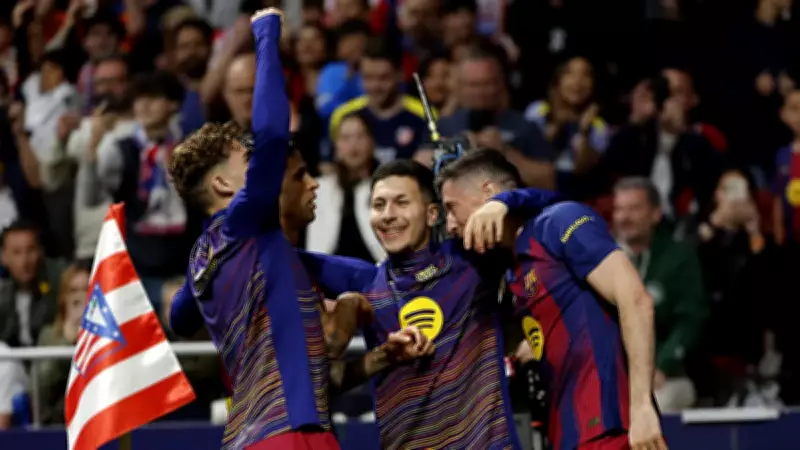 LaLiga'da Barcelona, Atletico Madrid'i Deplasmanda Devirdi ve Ligi Koparıyor