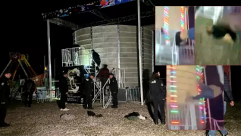 Lunaparkta Feci Ölüm: Sedat Çoktaş'ın Son Anları Kameralara Yansıdı