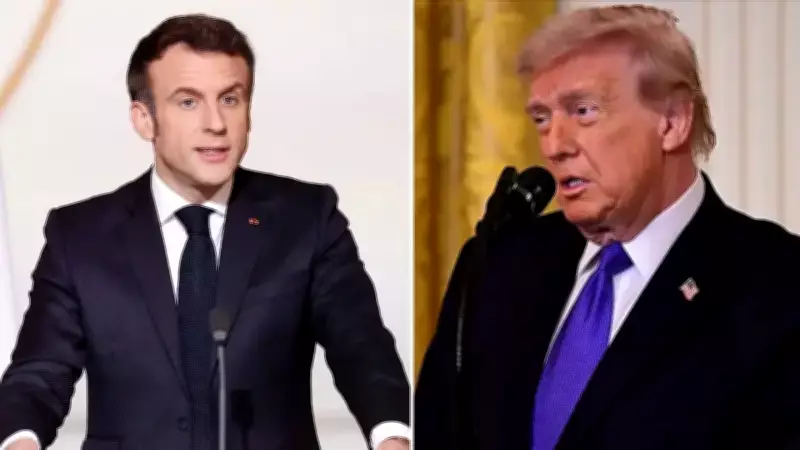 Macron, Trump'ın Eşi Hakkındaki Sözlerine Sert Yanıt Verdi