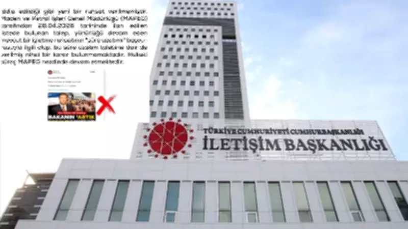 Maden şirketi için yeni ruhsat iddiasına DMM'den yalanlama