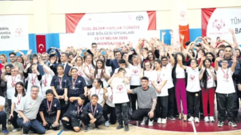 Manisa Kula'da Özel Sporcuların Coşkulu Buluşması: 'Yanık Ülke'de Olimpiyat Ruhu