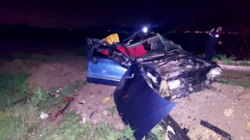 Manisa'da Korkunç Trafik Kazası: Otomobil Şarampole Yuvarlandı, 1 Kişi Hayatını Kaybetti