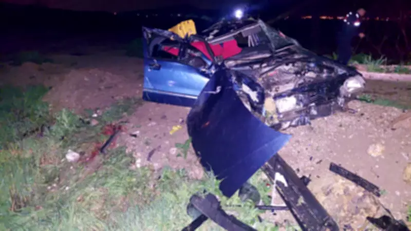 Manisa'da Trajik Kaza: Otomobil Şarampole Yuvarlandı, Bir Kişi Hayatını Kaybetti