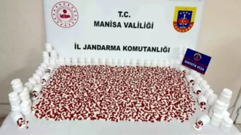 Manisa'da Uyuşturucu Operasyonu: 5 Bin 96 Hap Ele Geçirildi, 2 Şüpheli Tutuklandı