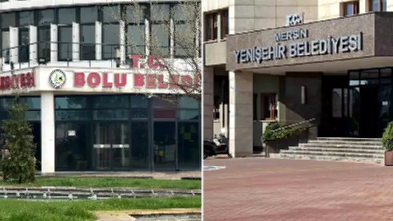Mersin ve Bolu'da CHP'li Belediyelere Yönelik Yolsuzluk Operasyonları