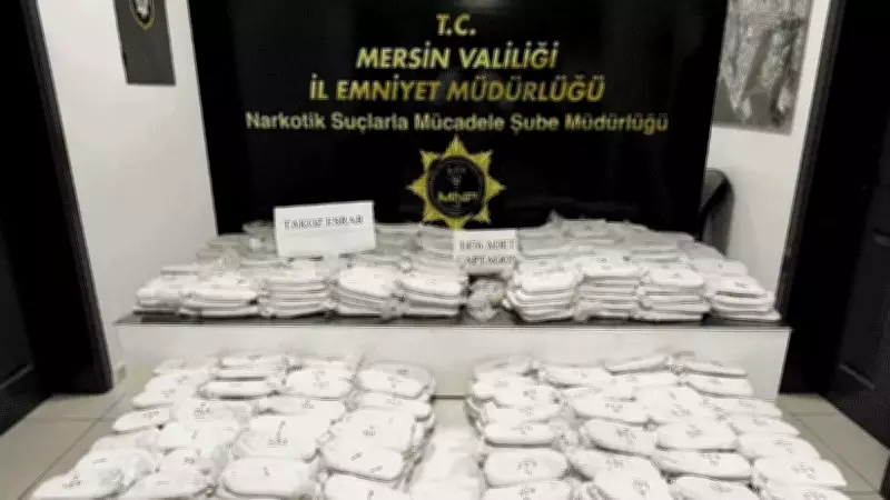 Mersin'de Dev Operasyon: 185 Kiloya Yakın Esrar Ele Geçirildi