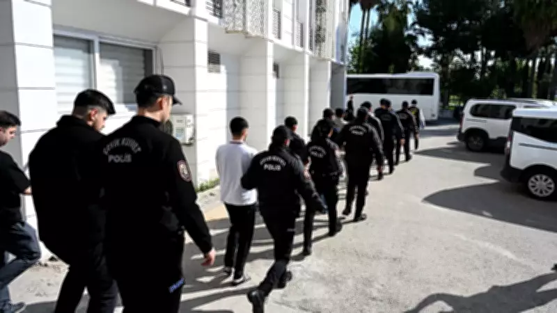 Mersin'de dolandırıcılık çetesine operasyon: 100 milyon TL işlem hacmi, 7 tutuklama