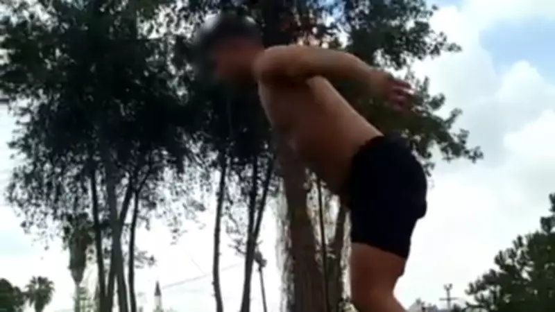 Mersin'de Şelaleden Atlayan Kişiye Ağır Para Cezası Kesildi