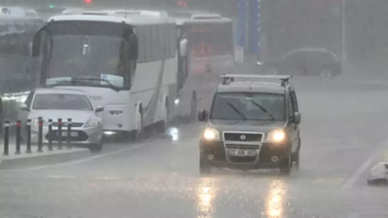 Meteoroloji'den Kritik Uyarı: 6 Bölge İçin Sağanak ve Çığ Tehlikesi