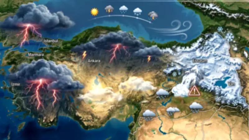 Meteoroloji'den Kritik Uyarı: Salı Günü Batıda Şiddetli Sağanak Bekleniyor!