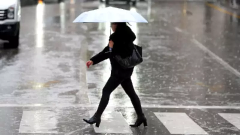 Meteoroloji'den sağanak yağmur uyarısı: Bu bölgeler dikkat