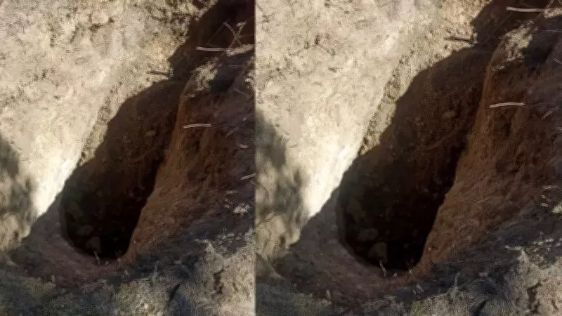 Mezarlıkta altın aramak için çukur kazdılar! Şoke eden manzara