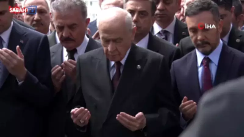 MHP Lideri Bahçeli, Ülkücü Hareketin Kurucusu Alparslan Türkeş'in Kabrini Ziyaret Etti