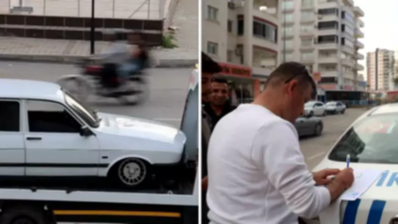 Modifiyeli araç tutkusu bitmiyor: 1 milyon TL cezaya rağmen yine direksiyon başında
