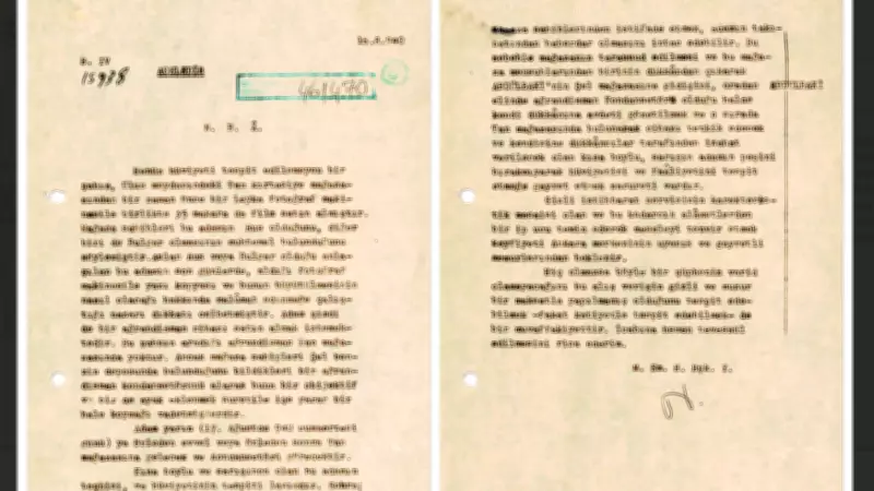 MİT 86 Yıllık Tarihi Belgeyi Paylaştı: 1940'ta Ankara'da İzlenen Yabancı Şüpheli
