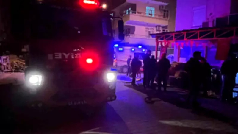 Muğla Yatağan'da bisiklet tamirhanesinde yangın paniği