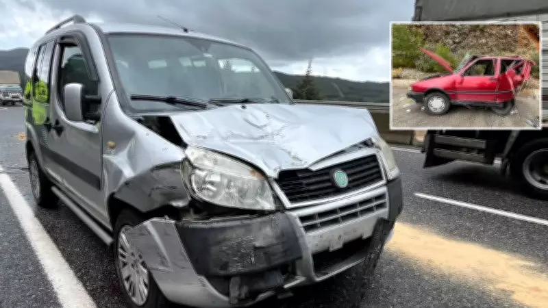Muğla'da Feci Trafik Kazası: İki Araç Kağıt Gibi Ezildi, 3 Yaralı