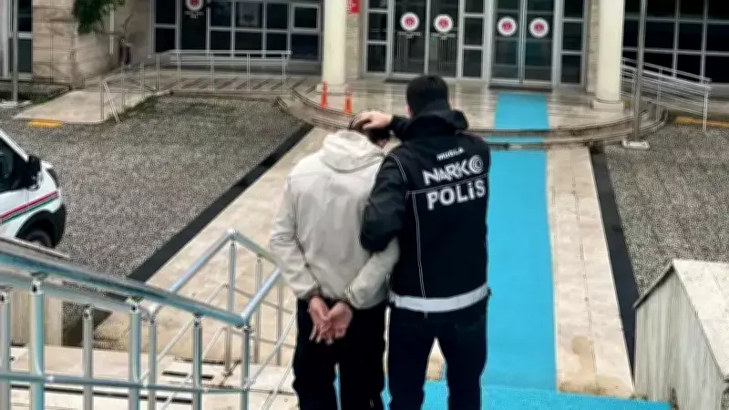 Muğla'da Uyuşturucu Operasyonu: 18 Yıl Arama Kaydı Bulunan Zanlı Tutuklandı