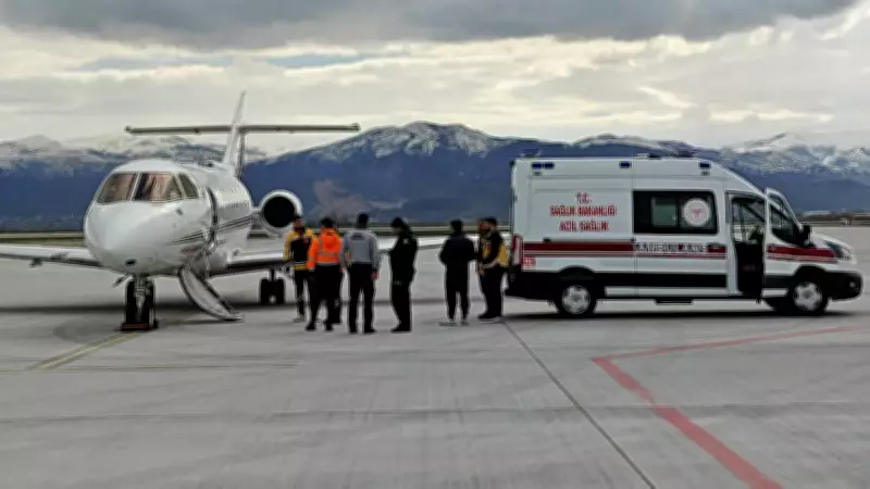 Muş'ta 2 Günlük Bebek Ambulans Uçakla Ankara'ya Sevk Edildi