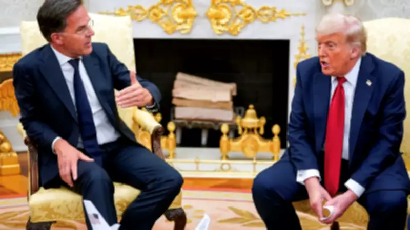 NATO Genel Sekreteri Rutte, Washington'da Trump ile Görüşecek