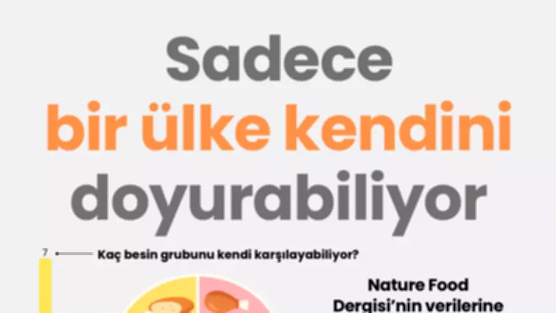 Nature Food Dergisi'ne Göre Dünyada Sadece Guyana Kendini Doyurabiliyor
