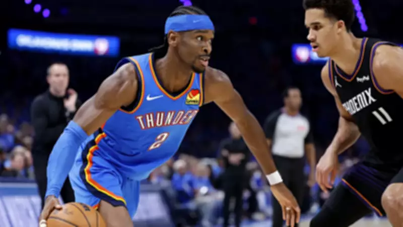 NBA Play-off'larında Thunder, Suns'ı 35 Sayı Farkla Geçerek Seride 1-0 Öne Geçti