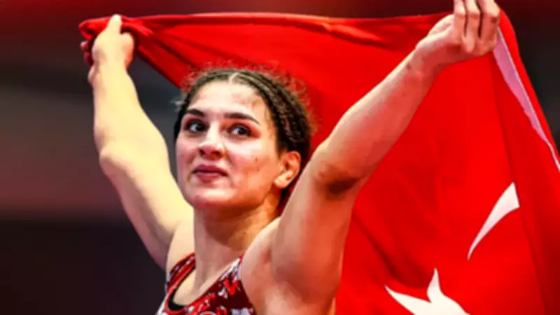 Nesrin Baş Avrupa Güreş Şampiyonası'nda ikinci kez altın madalya kazandı