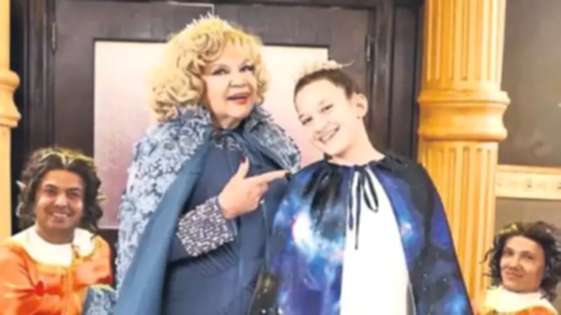 Nevra Serezli Torunlarıyla Film Setinde: 'Unutulmaz Bir Anı Oldu'