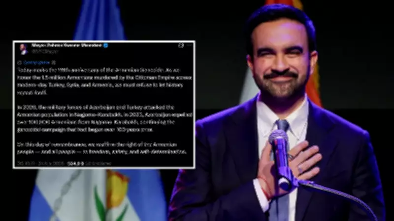 New York Belediye Başkanı'ndan Soykırım Yalanı