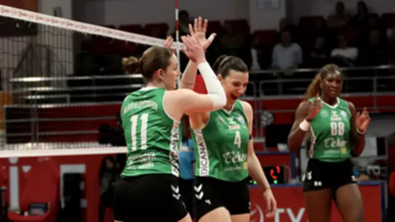 Nilüfer Belediyespor Eker, THY'yi 3-2 Mağlup Ederek Sezonu 7. Sırada Kapattı