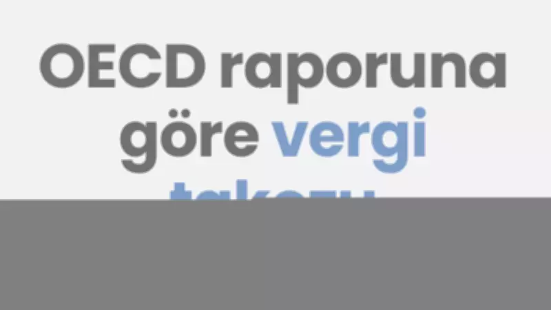 OECD'de vergi takozu yüzde 35,1'e yükseldi, Türkiye yüzde 40,3 ile üzerinde