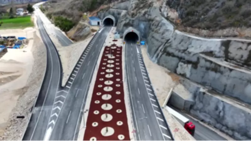 Çorum-Laçin Yolu ve Kırkdilim Tünelleri Açılıyor: Yol Süresi Yarıya Düşüyor