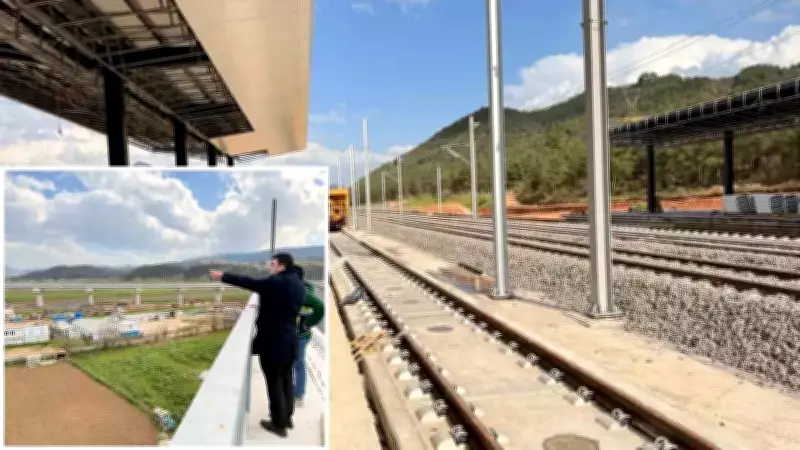 Osmaneli-Bursa-Bandırma Hızlı Tren Hattında Çalışmalar Son Aşamada