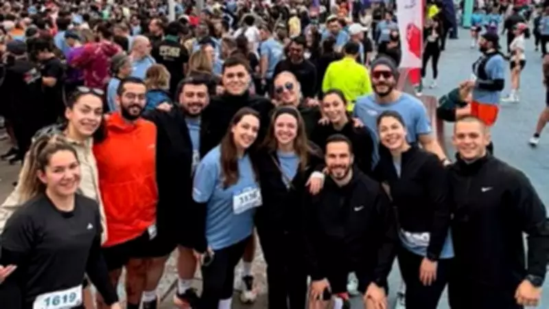 İpek Filiz Yazıcı ve İhsan Taha Torğut Maratonda Görüntülendi