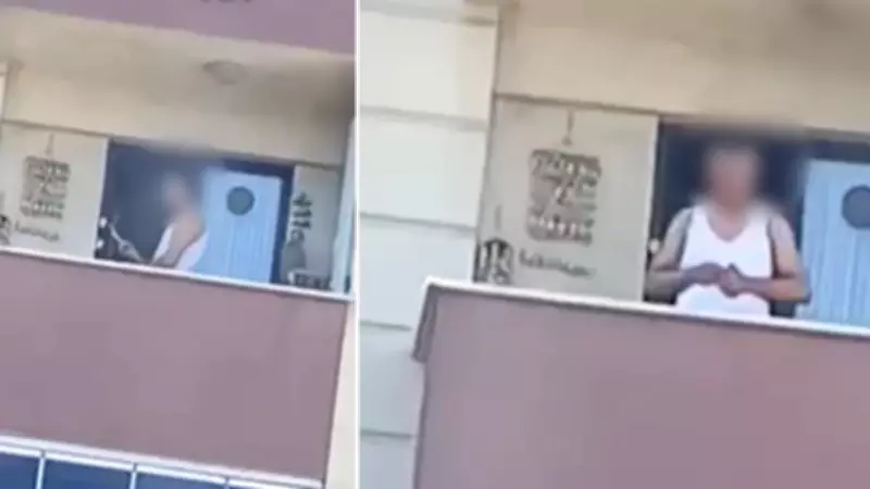 Pendik'te balkonda şarjör dolduran şüpheli gözaltına alındı