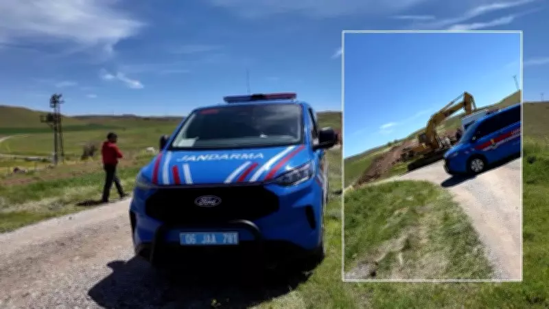 Polatlı'da yol çalışmasında insan kemikleri bulundu