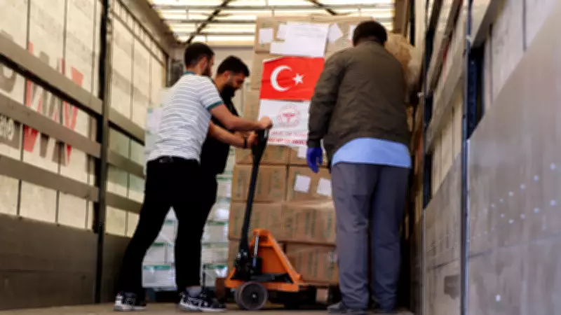 İran'a 6 yardım TIR'ı daha gönderildi: Toplam 9'a yükseldi