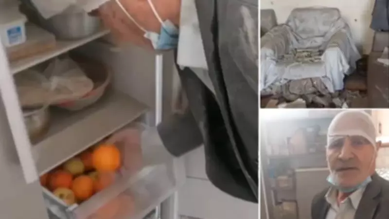 İran'da Saldırı Sonrası Yıkıntıda Misafirperverlik: Yaşlı Adamın Meyve İkramı