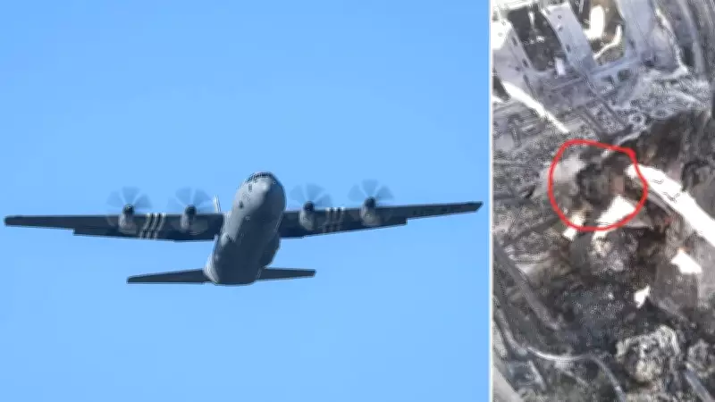 İran'dan Çarpıcı İddia: Düşürülen C-130'un Enkazında ABD'li Asker Parçası Bulundu