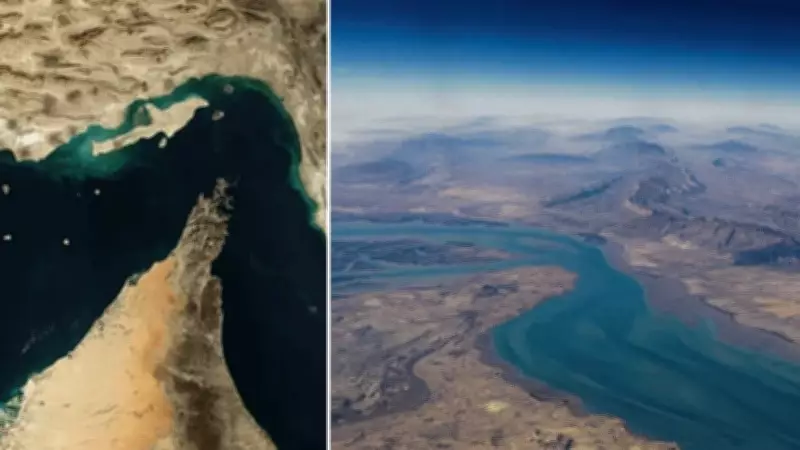 İran'dan Hürmüz Boğazı'nda Gözdağı: İHA Görüntüleri Paylaşıldı