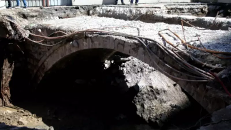 Rize'de 200 Yıllık Tarihi Köprü Gün Yüzüne Çıktı: Cam Kaplamayla Sergilenecek