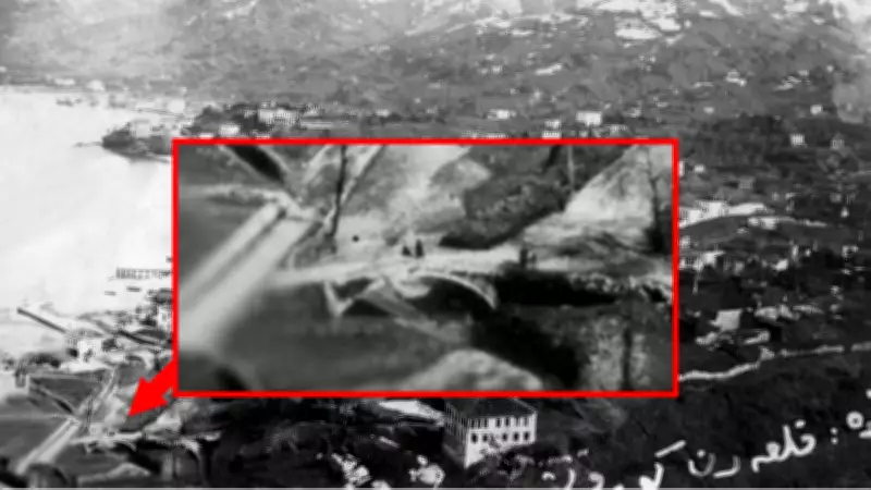 Rize'de Yol Çalışmasında 200 Yıllık Tarihi Kemer Köprü Ortaya Çıkarıldı