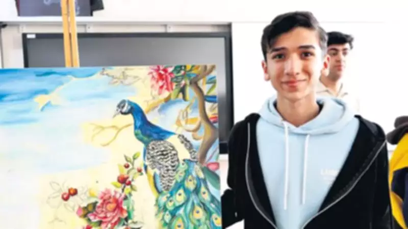 Şırnaklı Genç, Resimleriyle ABD'den Tam Burs Kazandı